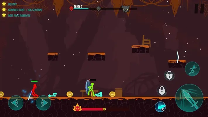 Stickman Exile Hero android App screenshot 5