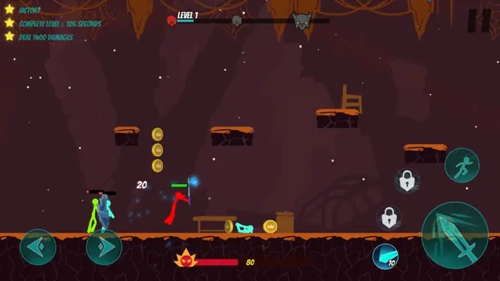 Stickman Exile Hero android App screenshot 7