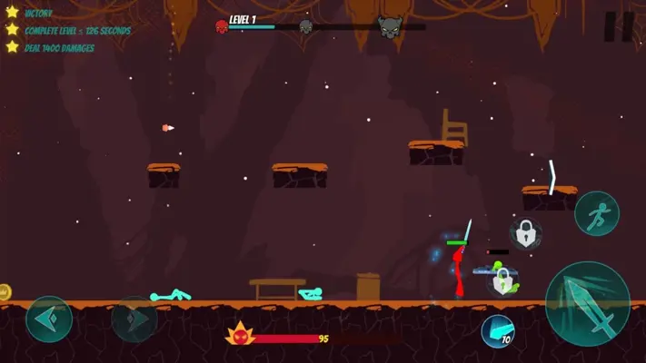 Stickman Exile Hero android App screenshot 8